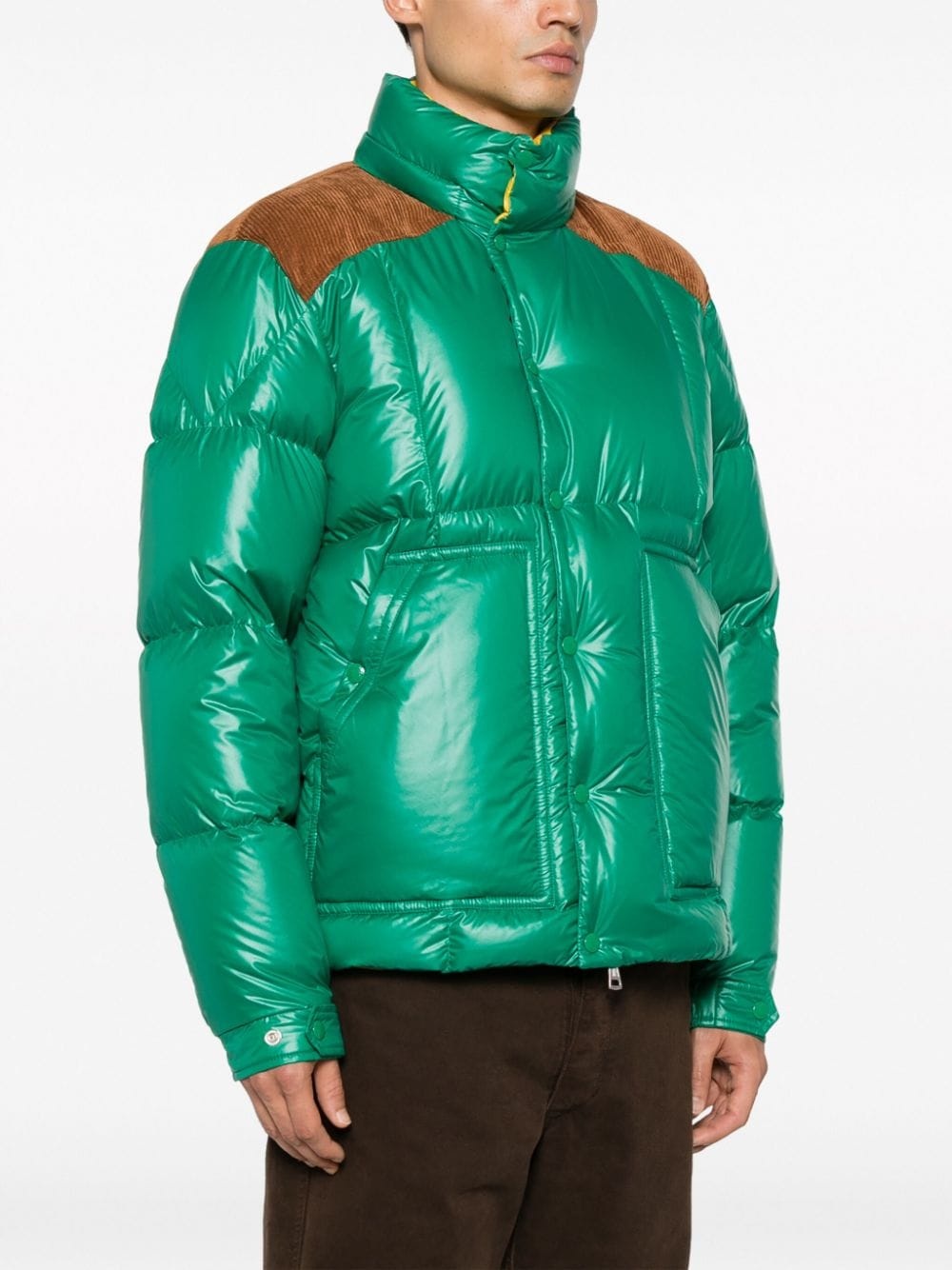 Ain panelled puffer jacket - 3