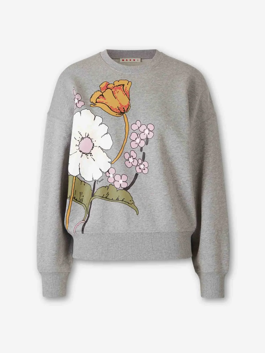 Marni Round Neck Sweatshirt - 1