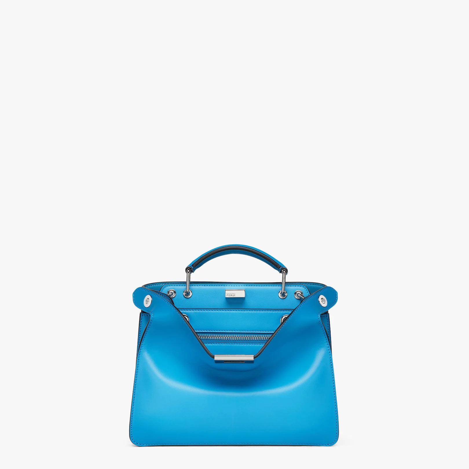 Blue leather bag - 1