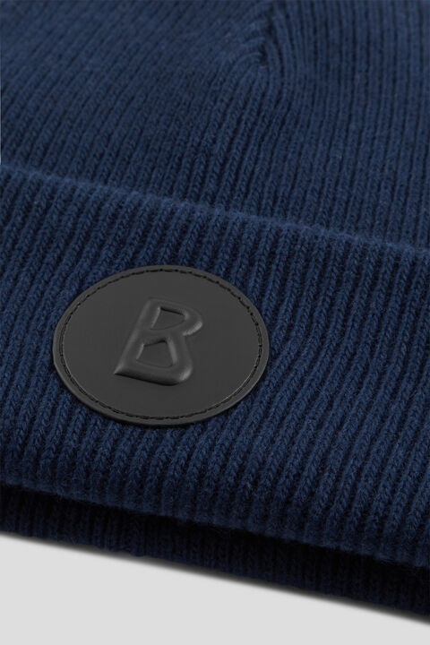 Gustav Beanie in Navy blue - 2