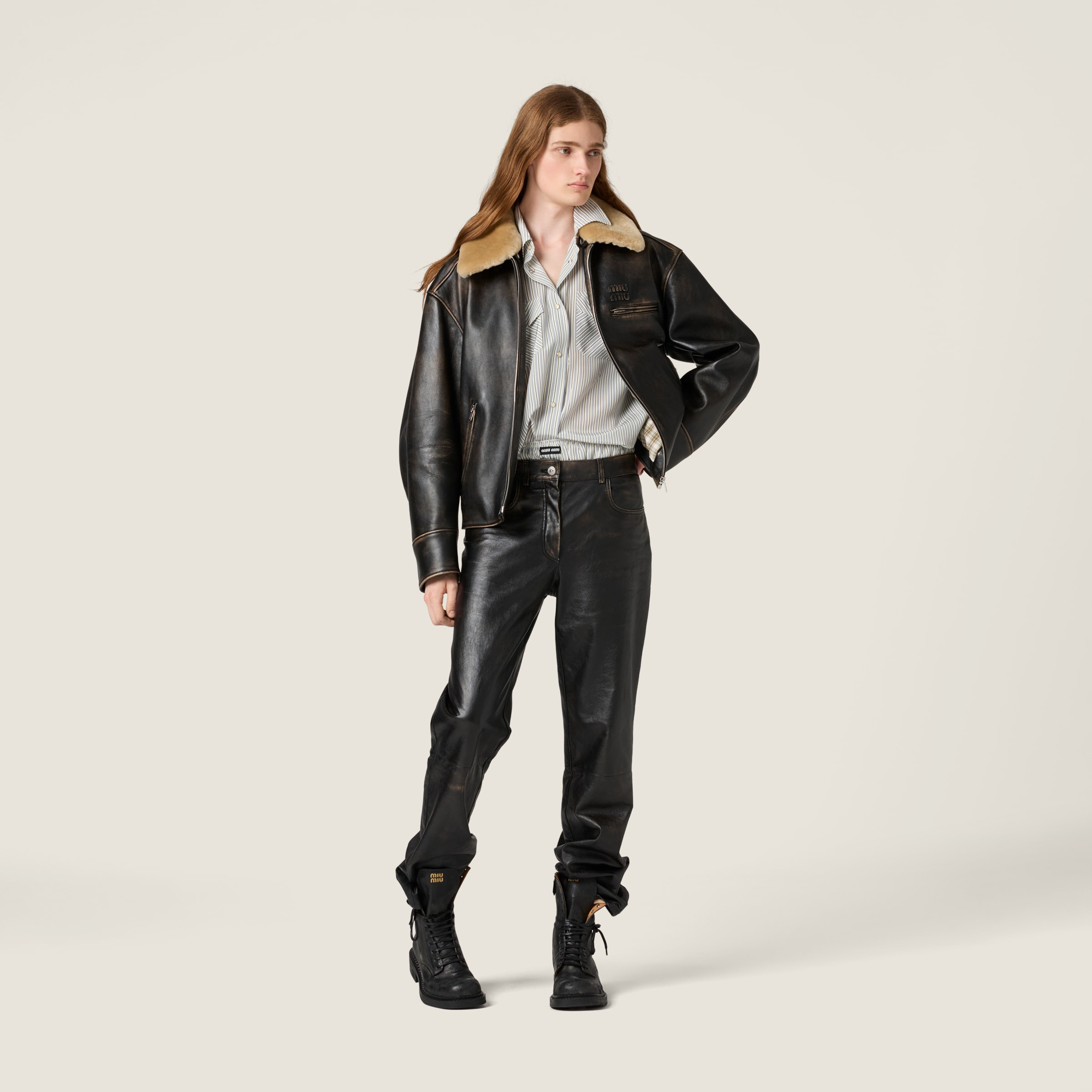 Nappa leather pants - 2