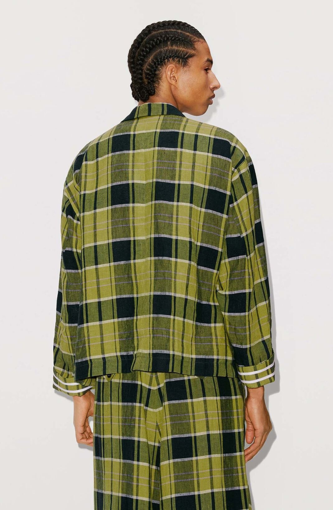 'BOKE Boy' check workwear jacket - 5