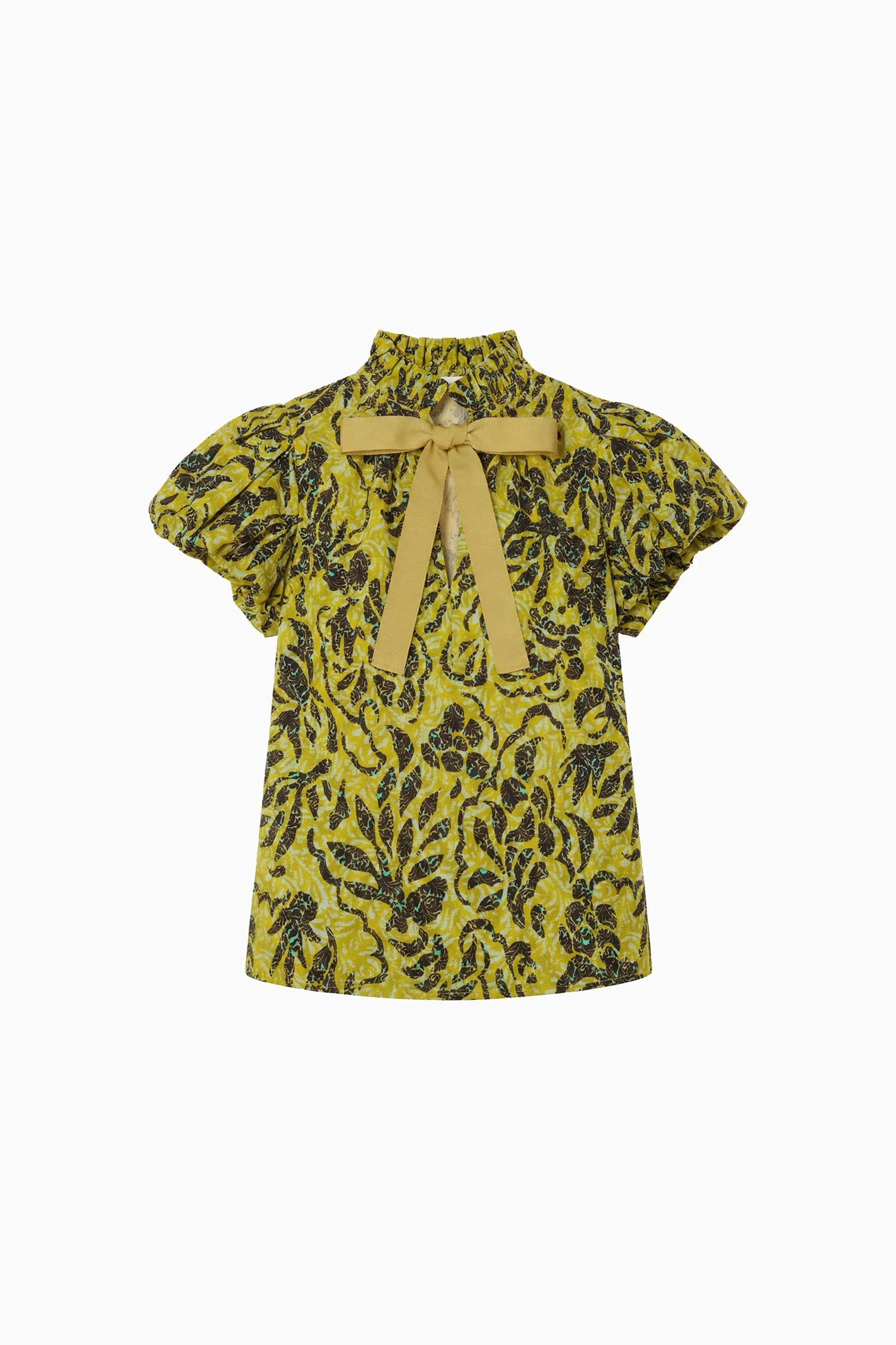 Estela Short Sleeve Cotton Top - 1