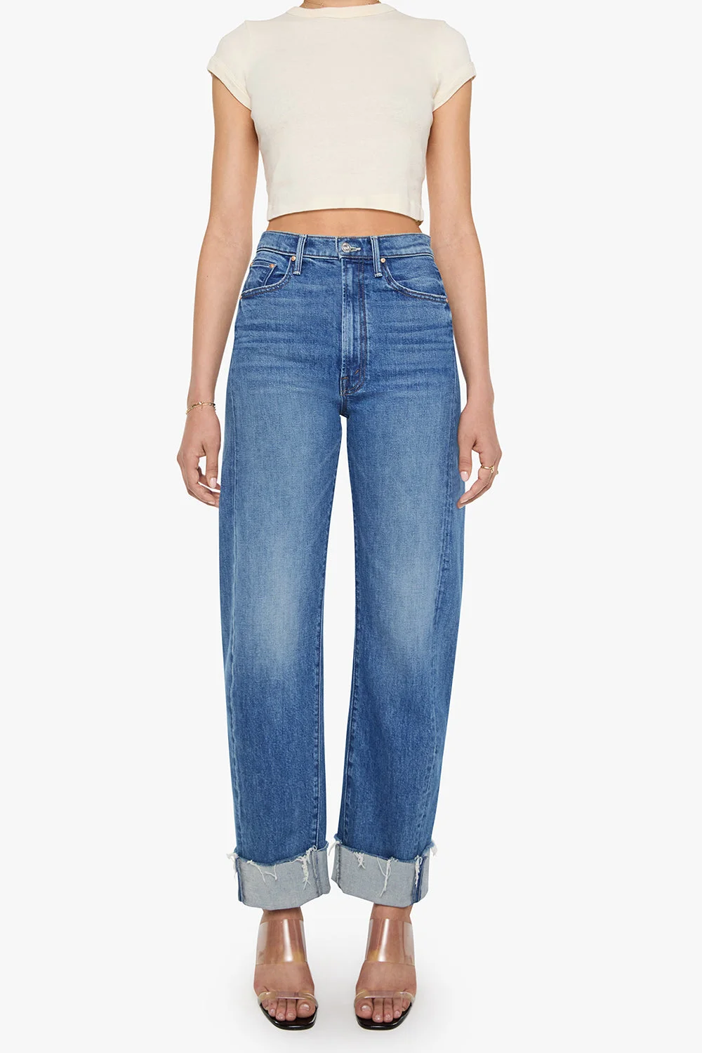The Half-Pipe Flood Cuff Frayed Pant - 1