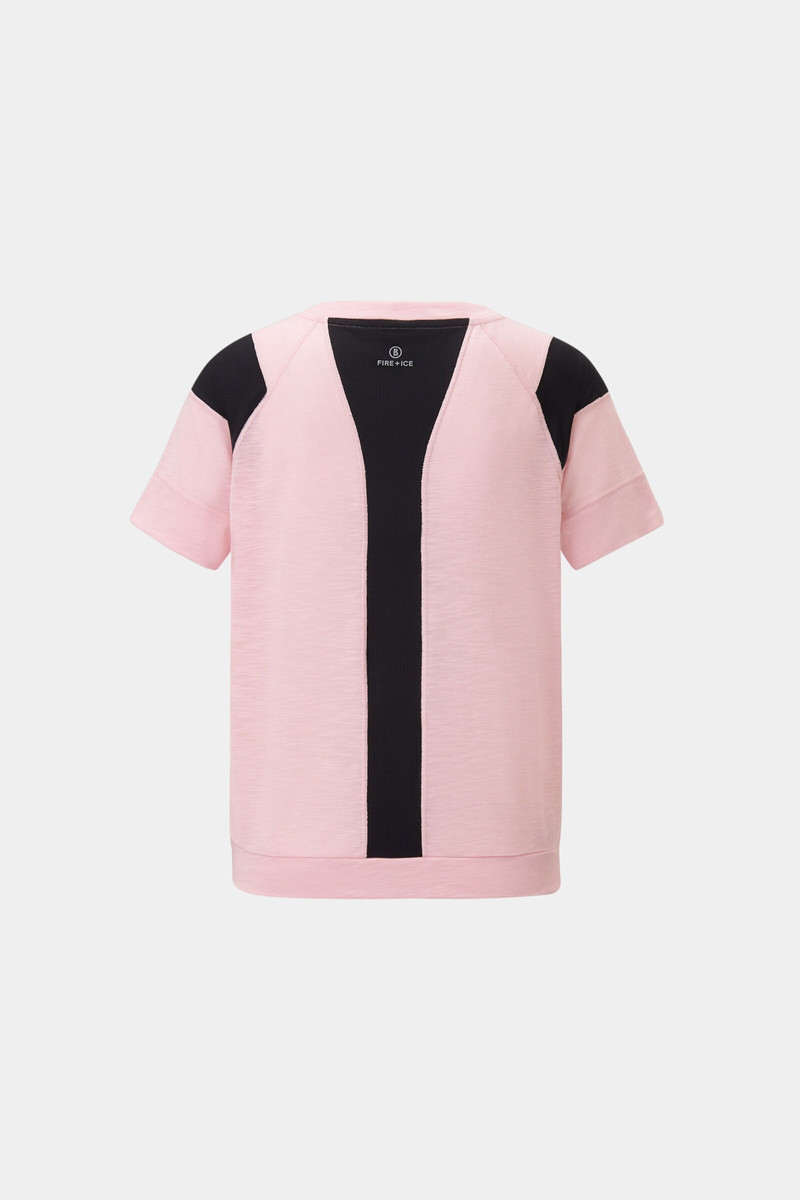 BOGNER Helene shirt in Pink/black outlook