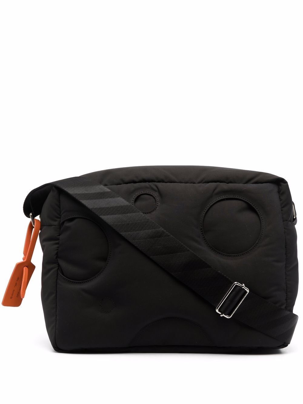 Meteor quilted messenger bag - 1