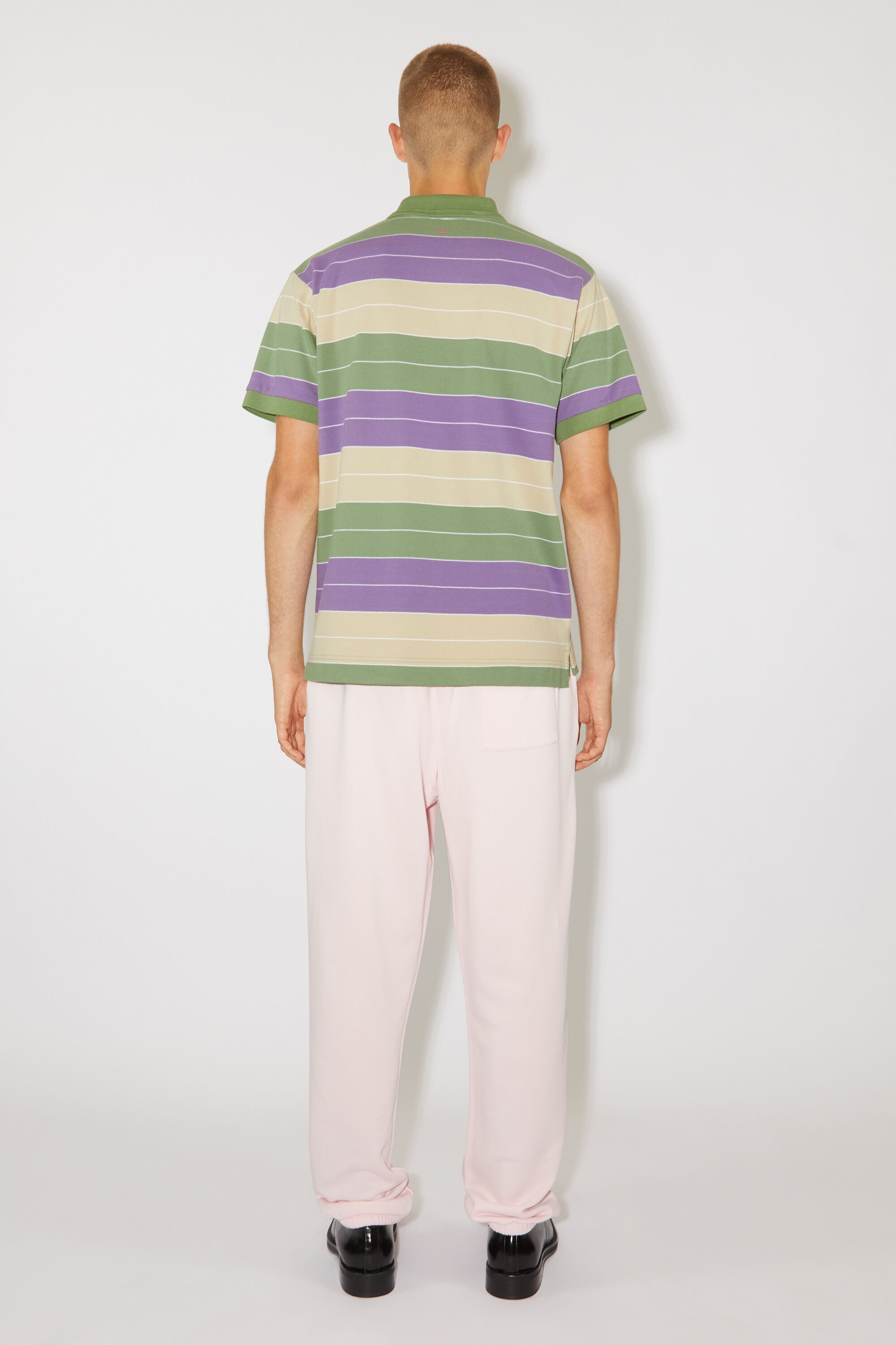 Polo t-shirt - Regular fit - Purple/green - 3