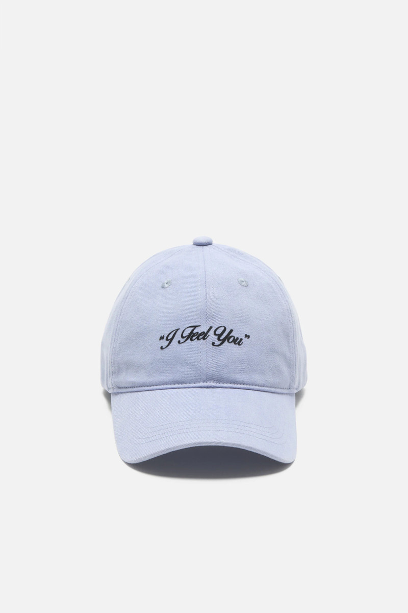 Logo cap - Dusty blue 1