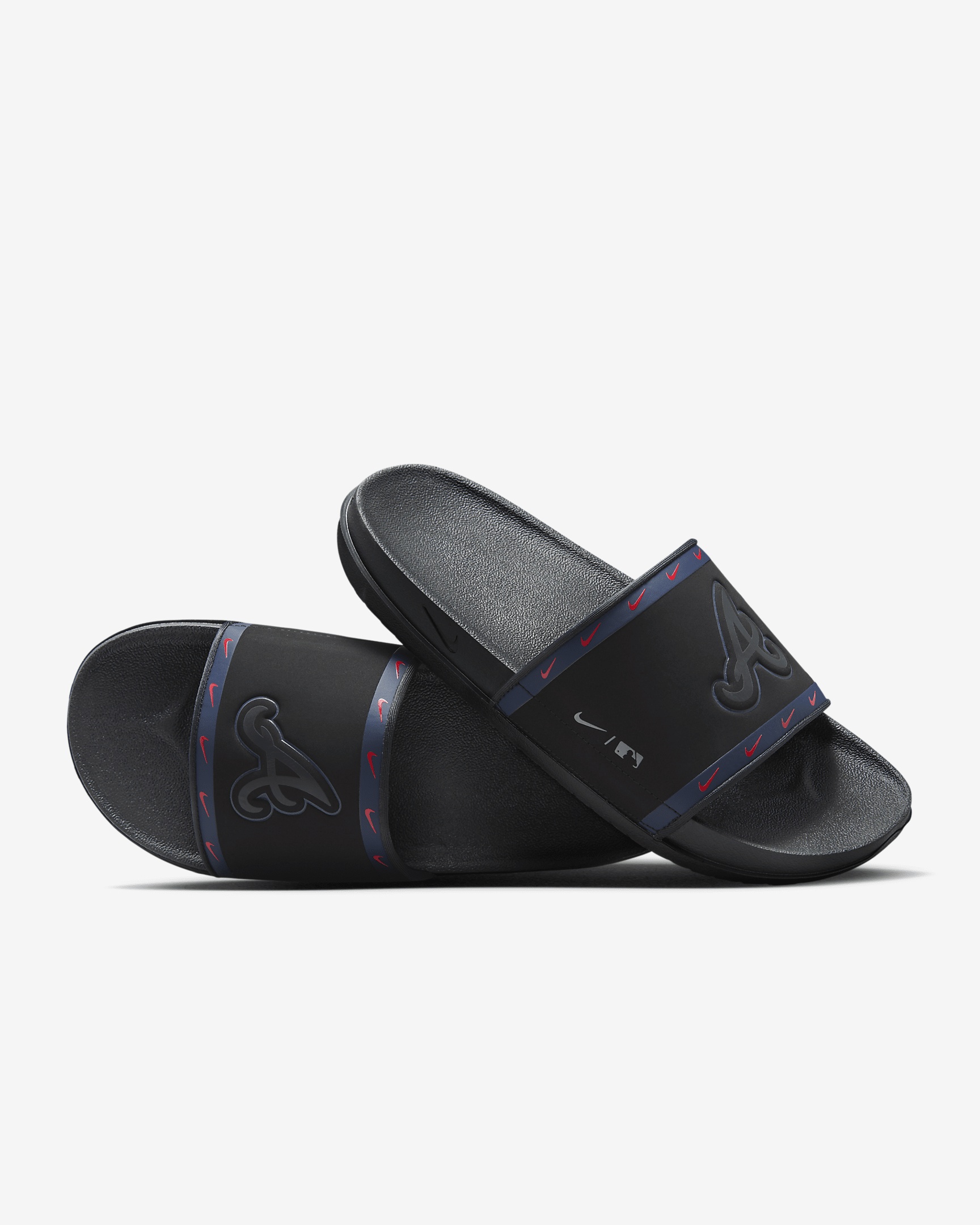 Nike Offcourt (MLB Atlanta Braves) Slide - 1