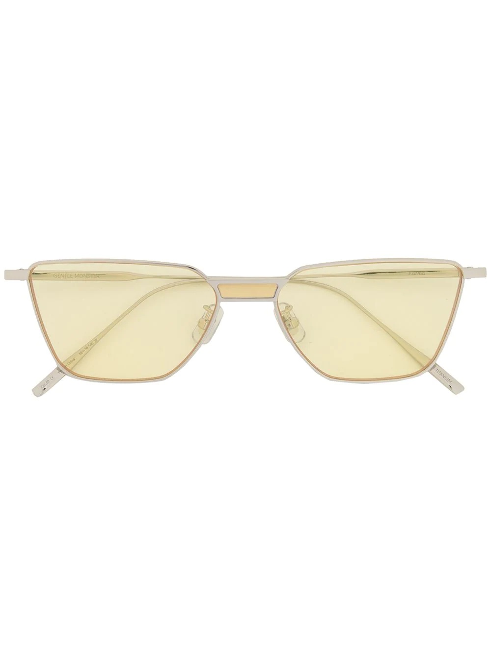 Karma 02 rectangular-frame sunglasses - 1