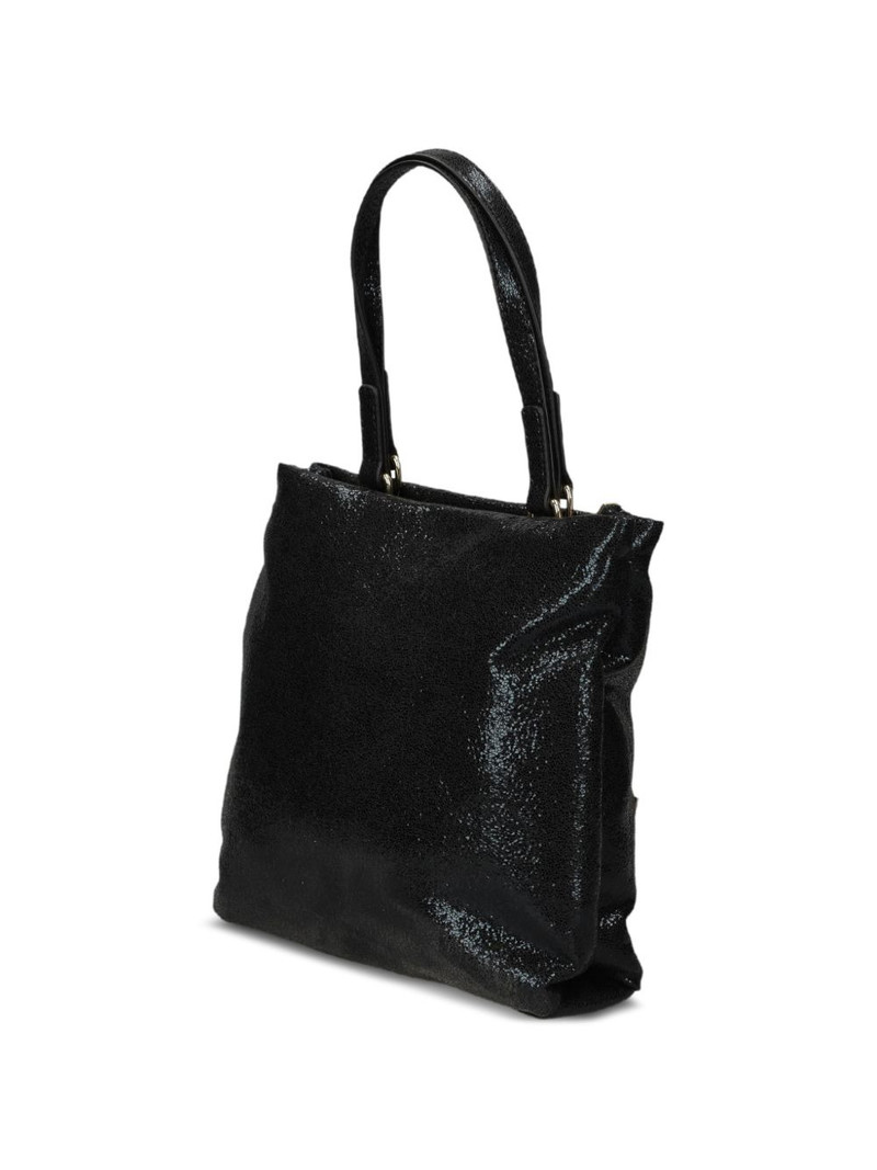 logo-lettering tote bag 5