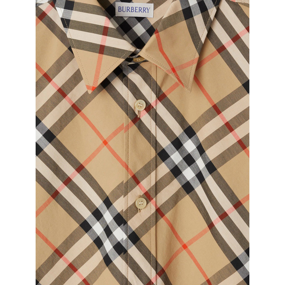 Burberry Neutrals Shirts Men - 4