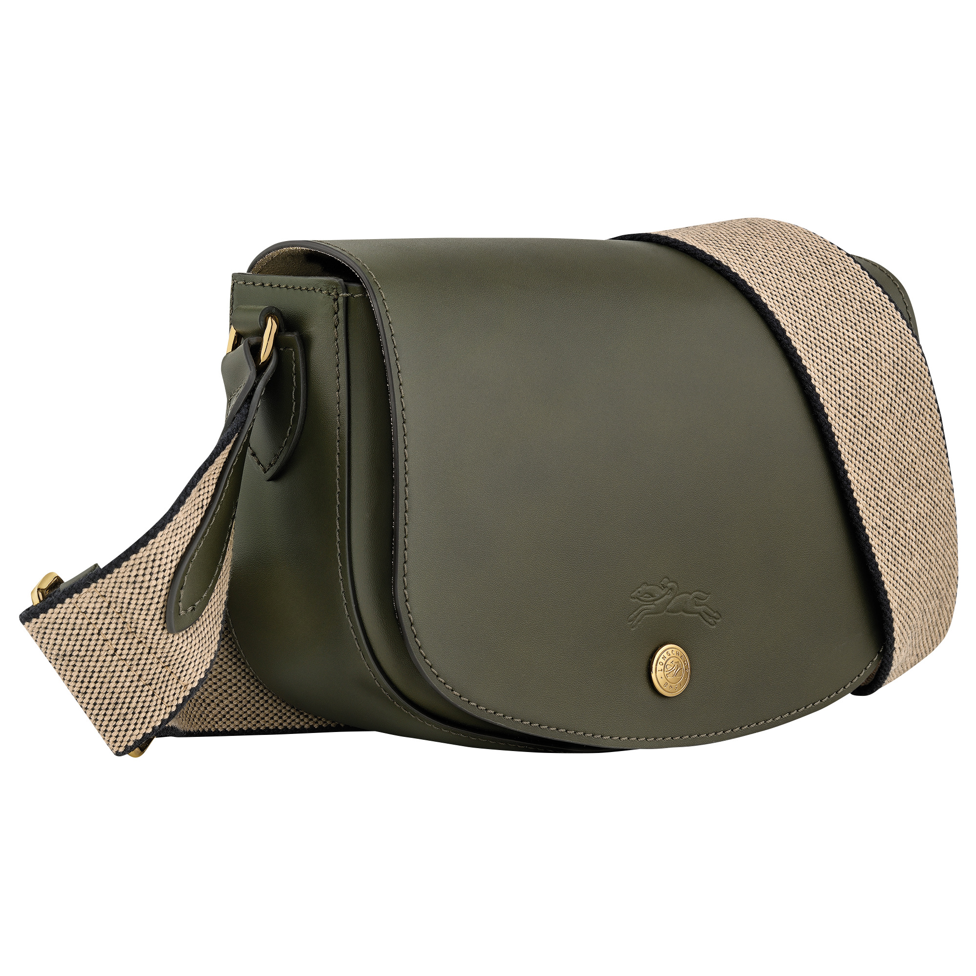 Épure S Crossbody bag Khaki - Leather - 3