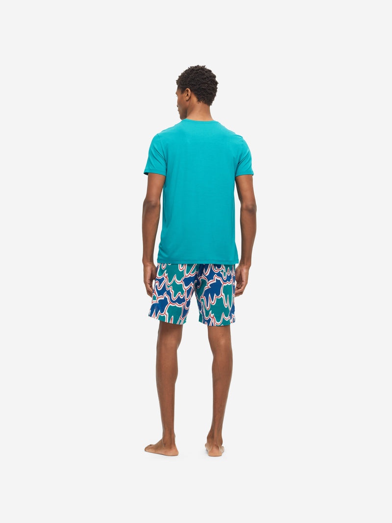 Men's Lounge Shorts Ledbury 54 Cotton Batiste Multi - 4