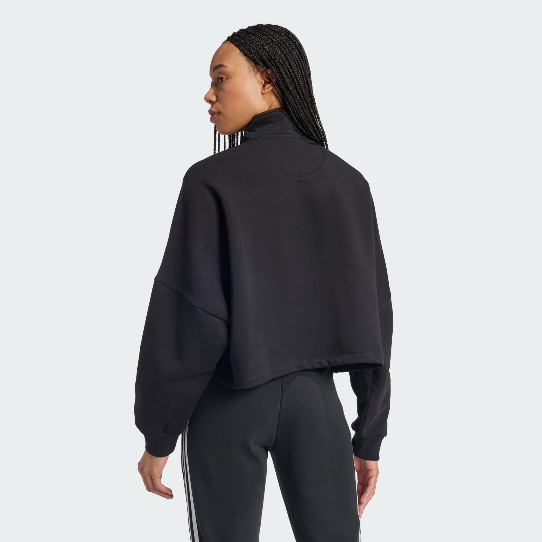 Essentials 1/2 Zip Fleece Sweatshirt - 3