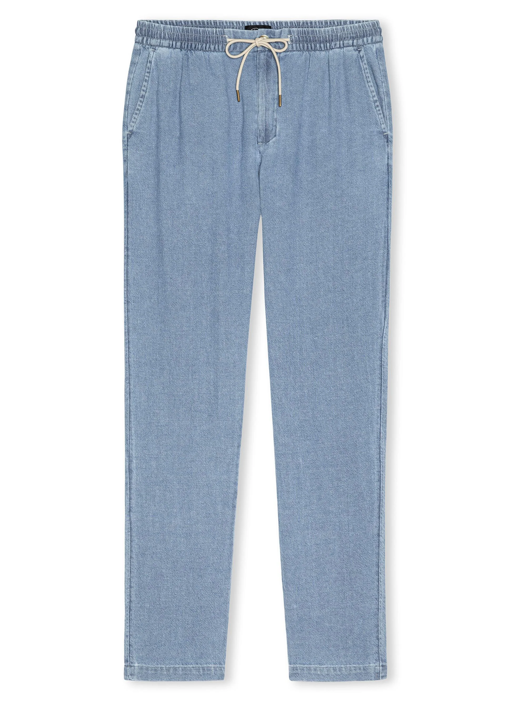 Men's Callum Drawstring Pants - Medium Wash Indigo - 1