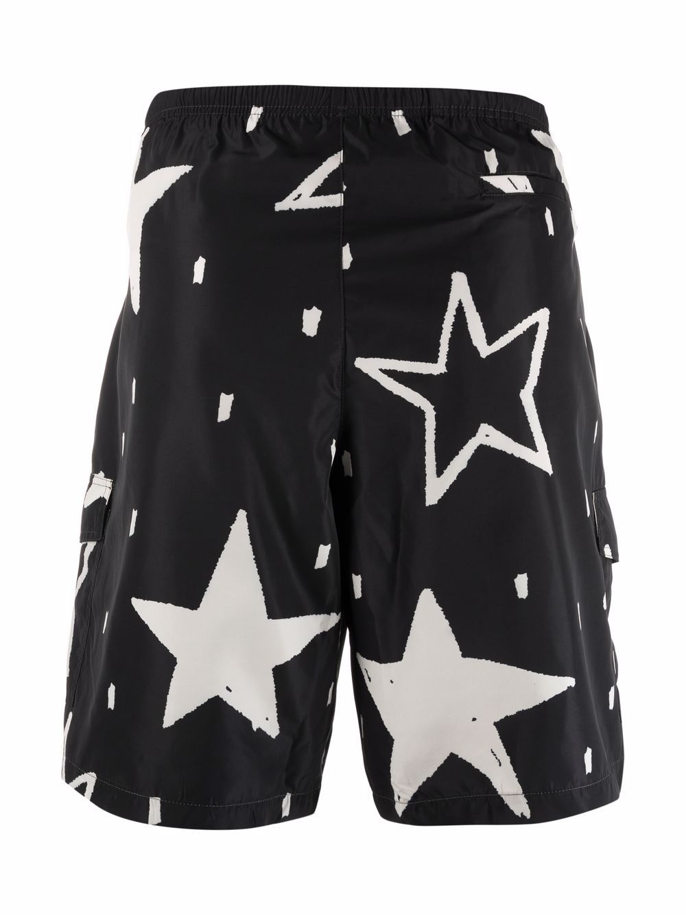 stars-print swim shorts - 2