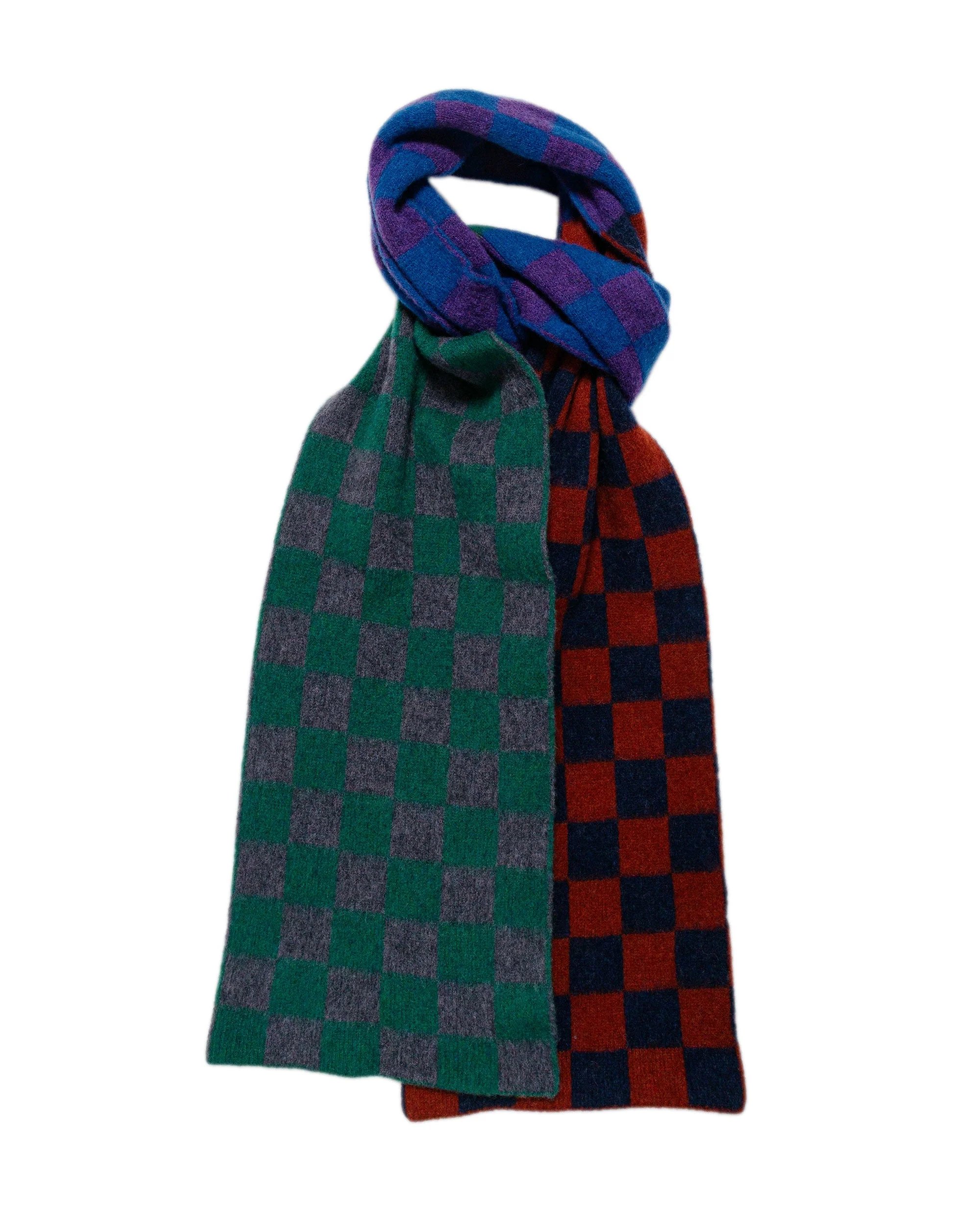 Cosmic Checkerboard Scarf Nevermind - 1