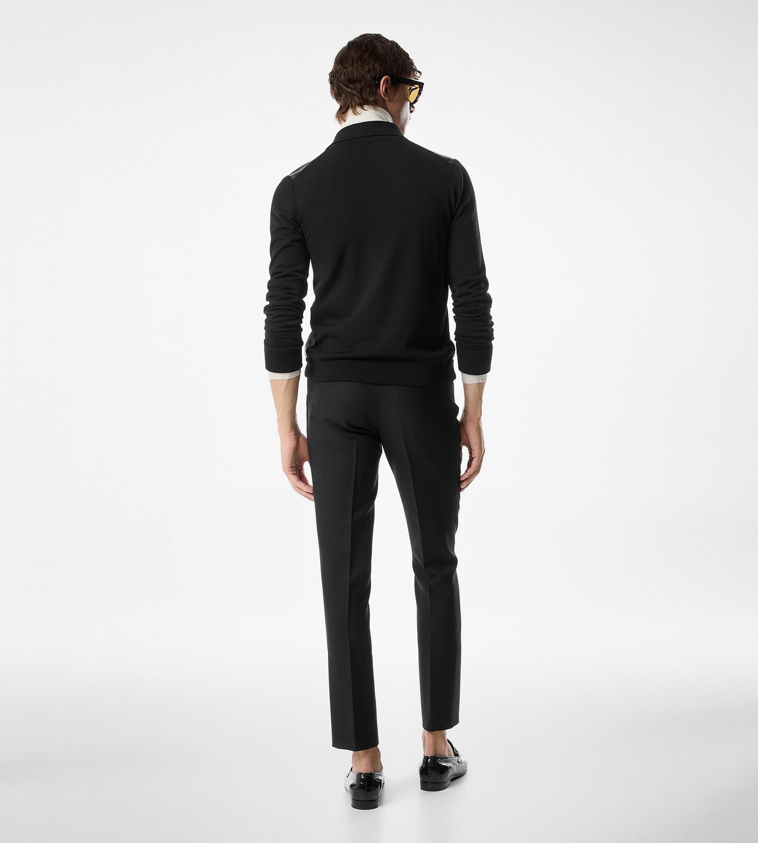 SOFT LUREX BASKET WEAVE DYLLAN TROUSER - 3
