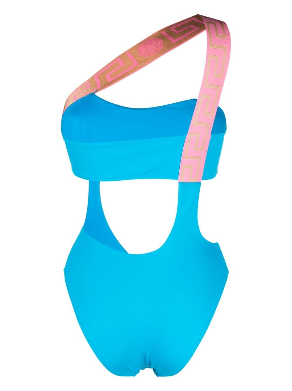 Greca Border one-piece swimsuit - 2