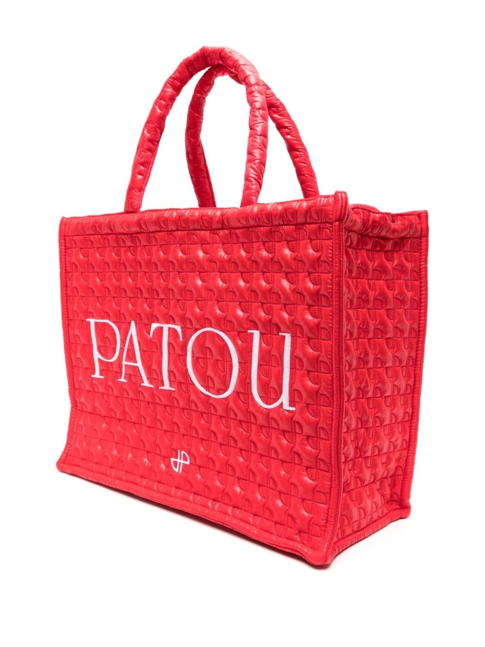 large Patou quilted tote bag - 3