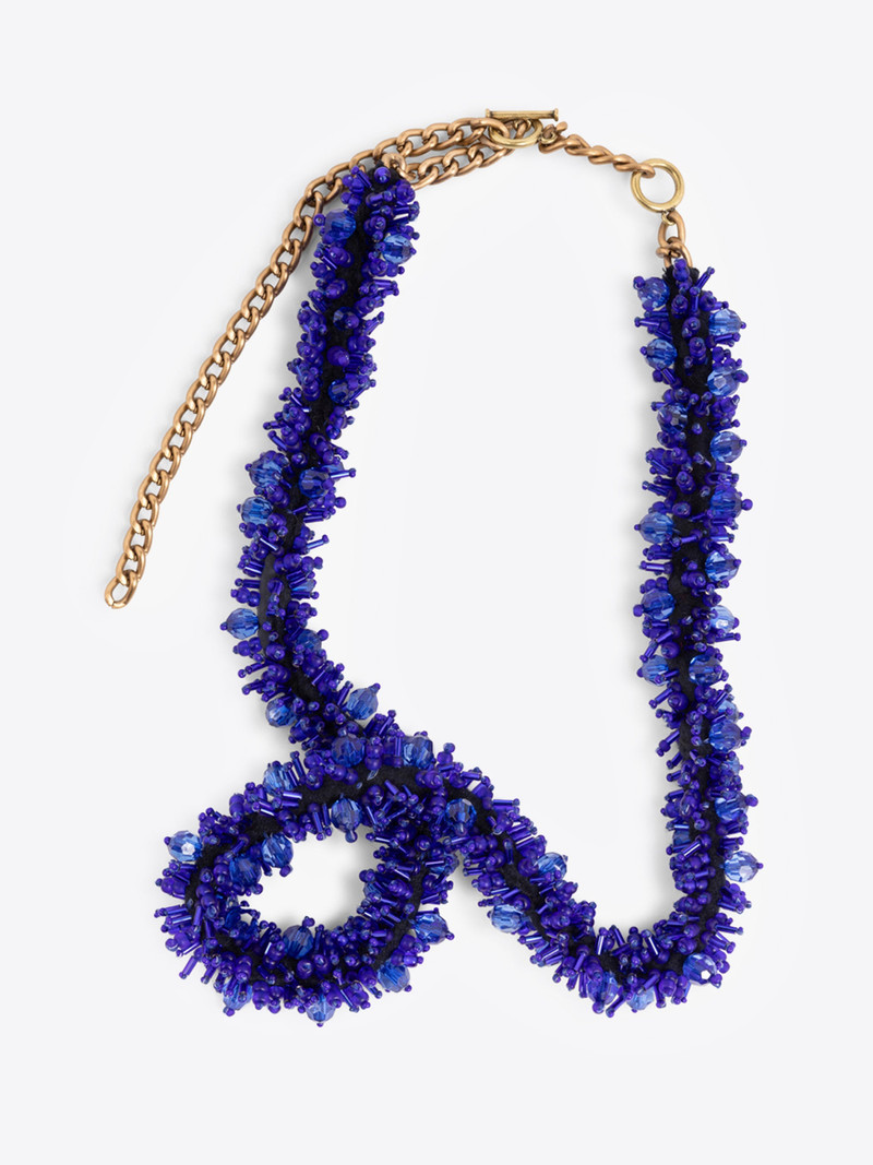 Dries Van Noten EMBROIDERED NECKLACE outlook