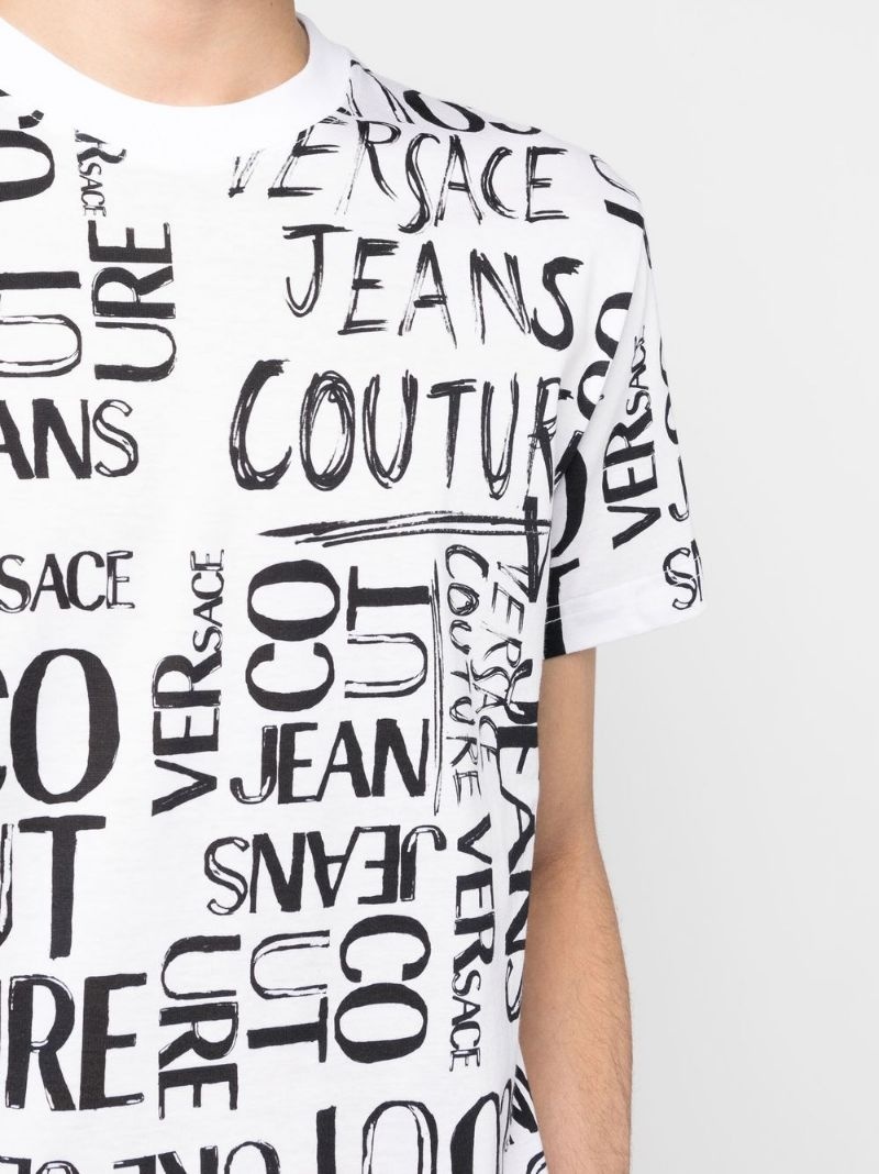 logo lettering T-shirt - 5