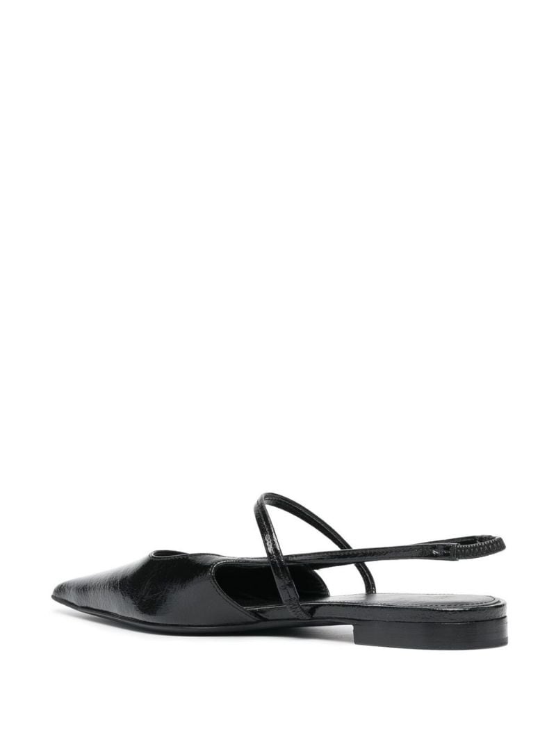 The Sharp slingback flat sandals - 3