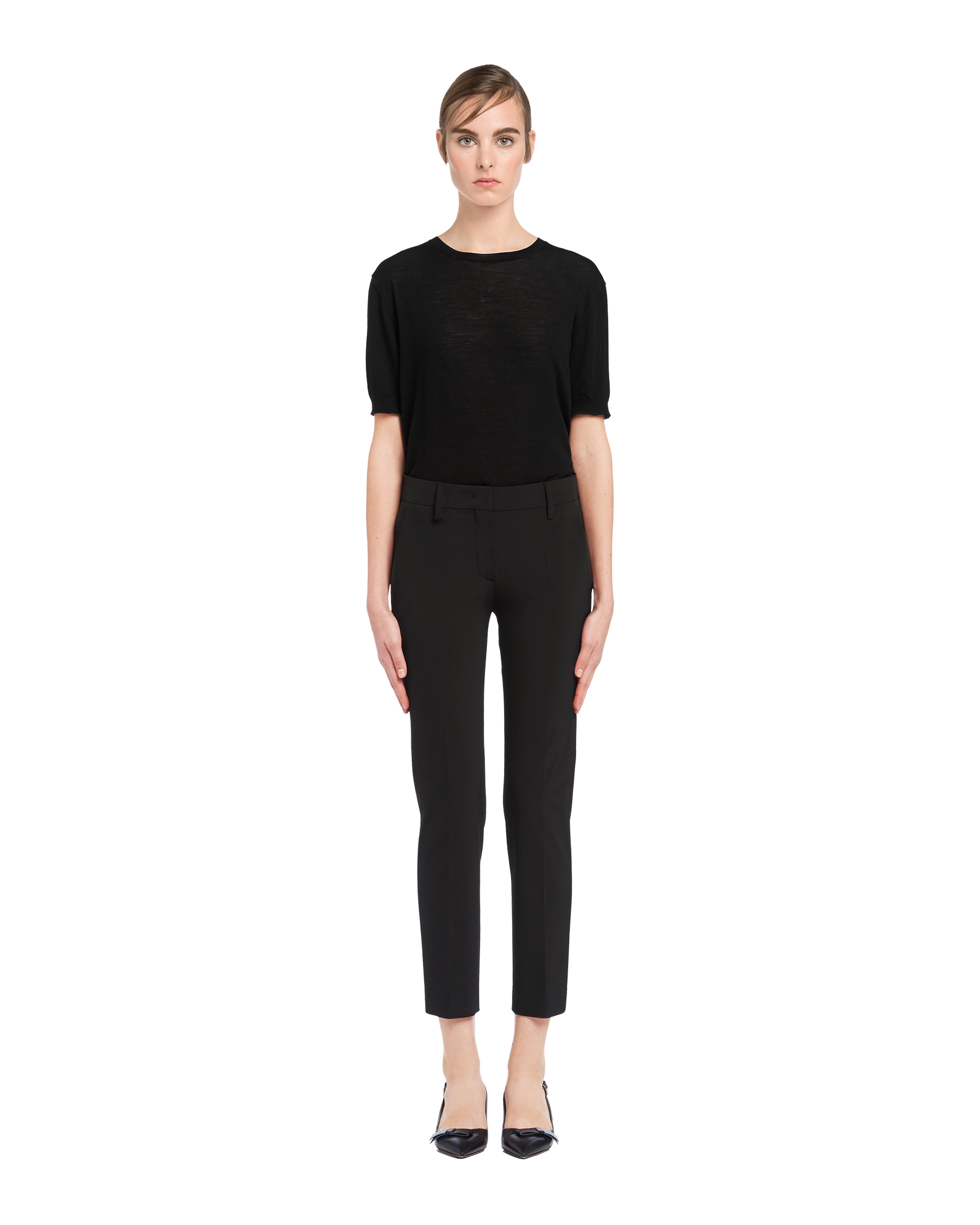 Technical stretch fabric trousers - 2