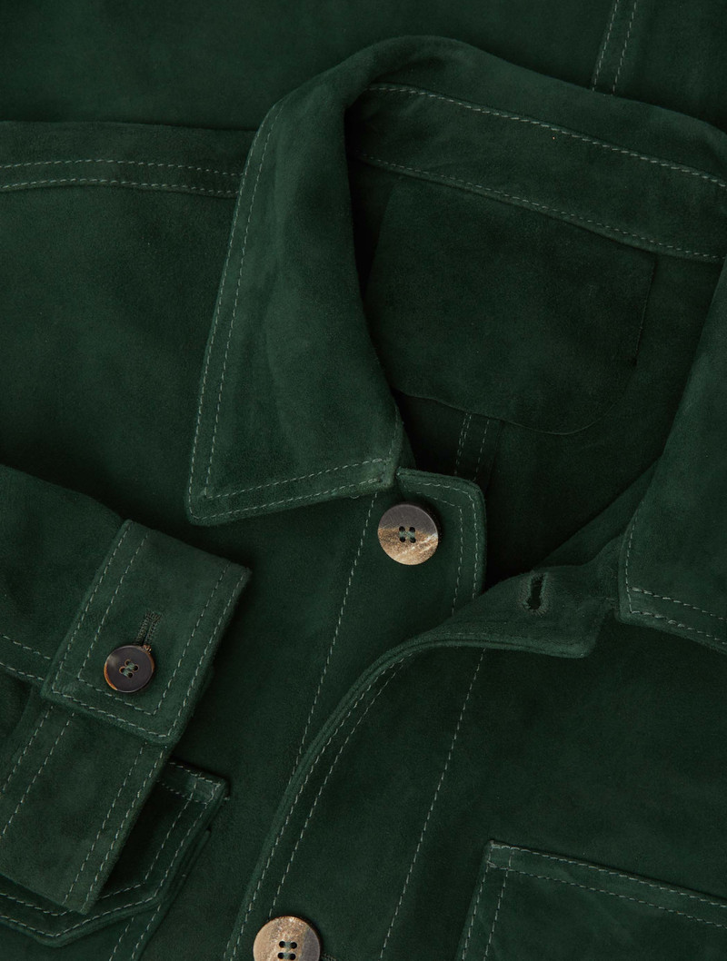 FRESCOBOL CARIOCA RAVI SUEDE OVERSHIRT outlook