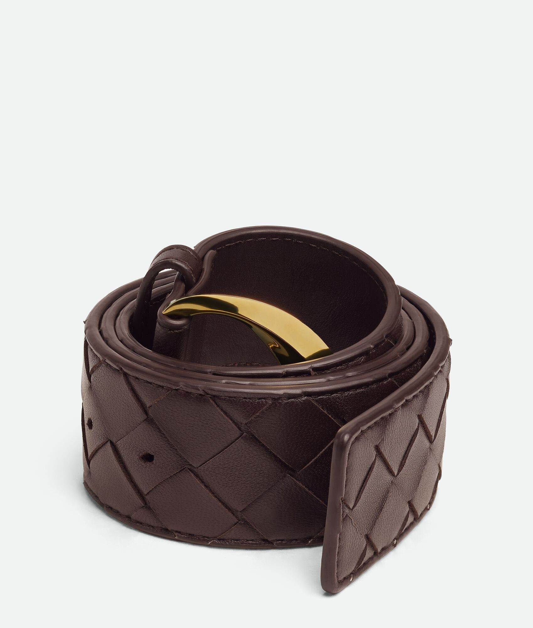 ベルト BOTTEGA VENETA Woman Belt Brown 837003V4R43 2506 Bottega Veneta Essential Twist Belt | REVERSIBLE
