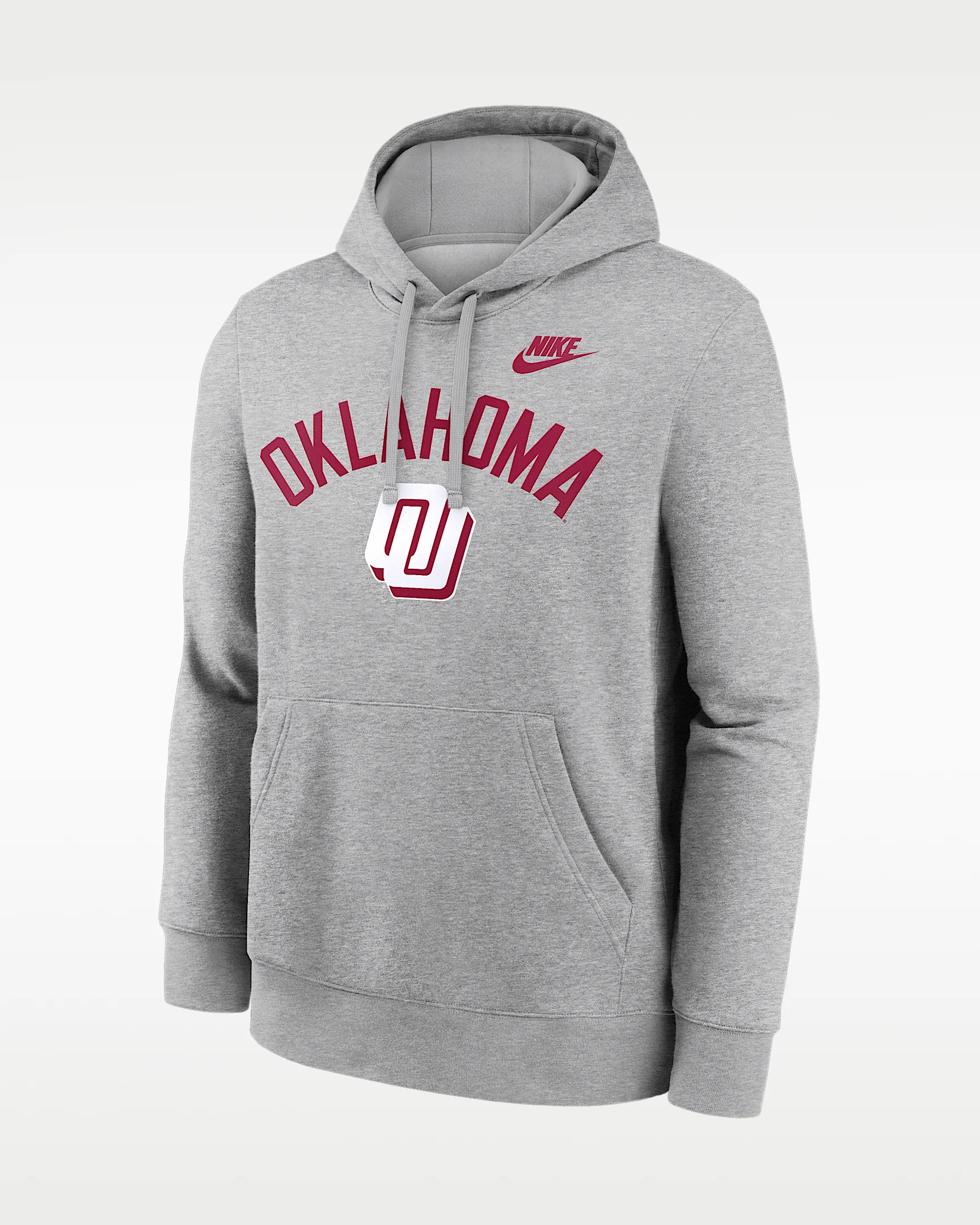 Oklahoma Legacy Arch Club Men's Nike College Pullover Hoodie - 1