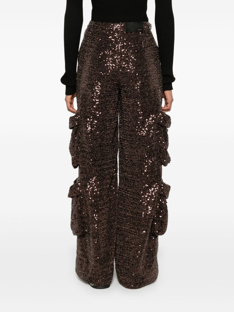 sequin cargo pants 4