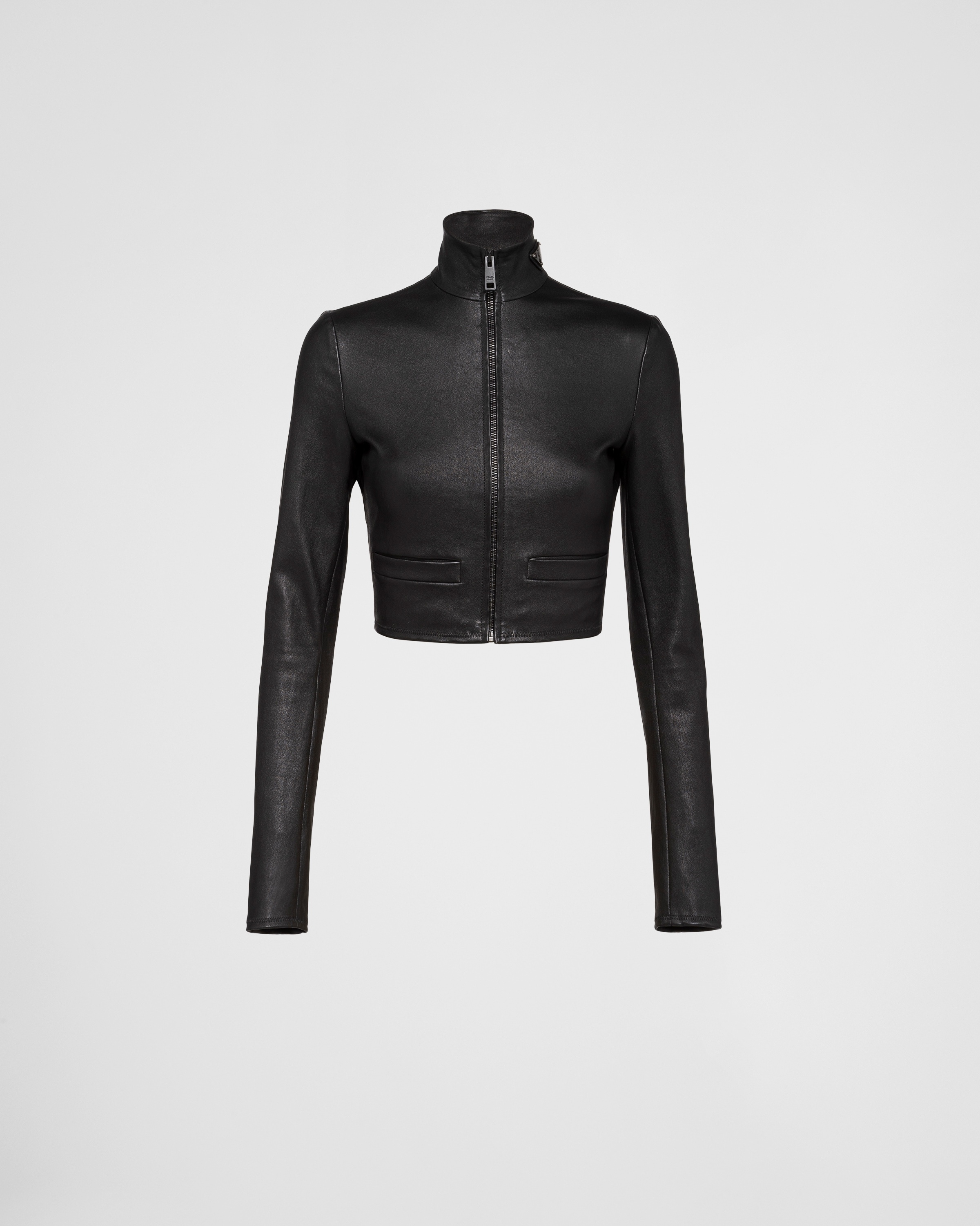 Stretch nappa leather jacket - 1
