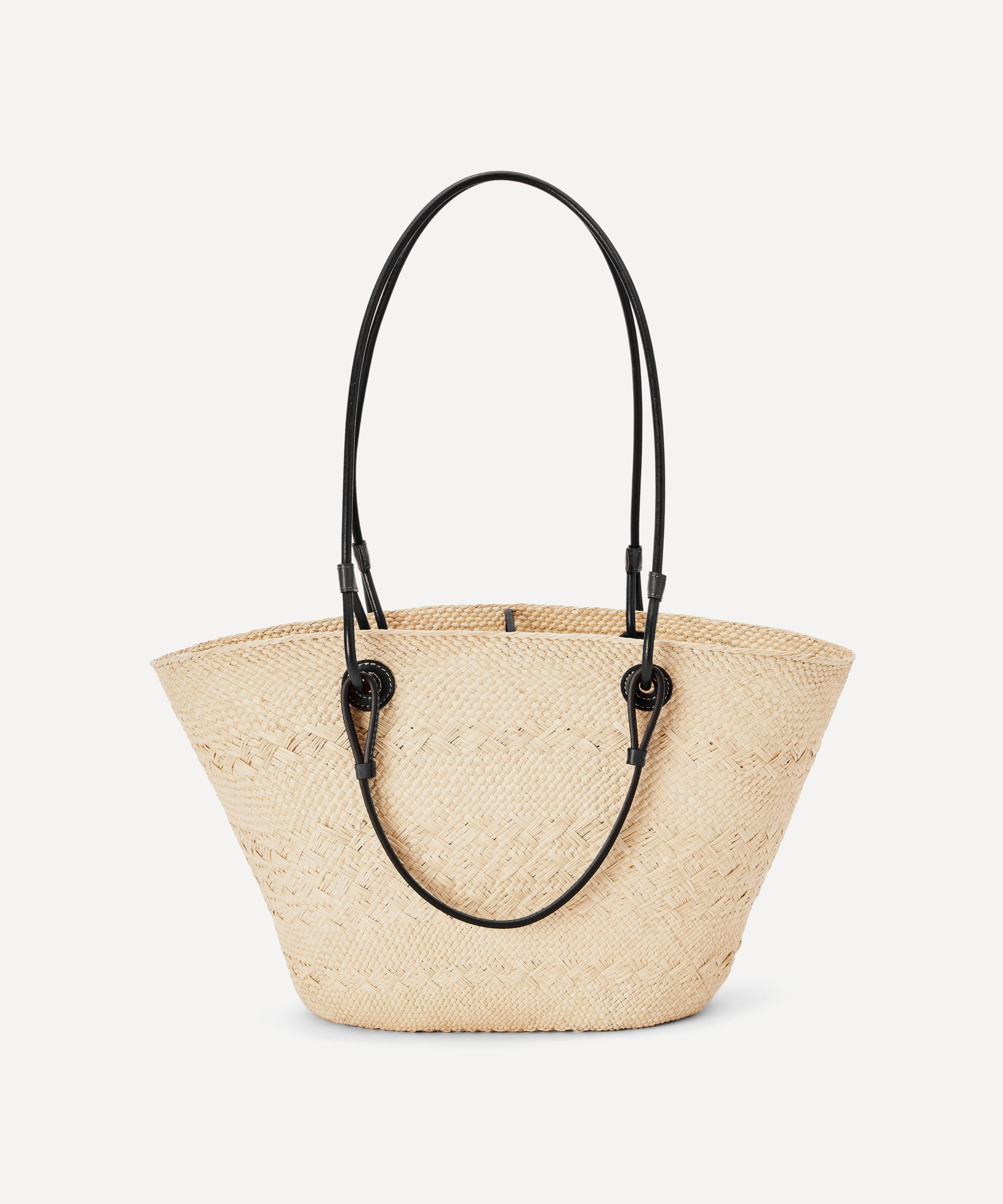 x Paula's Ibiza Anagram Basket Bag - 3