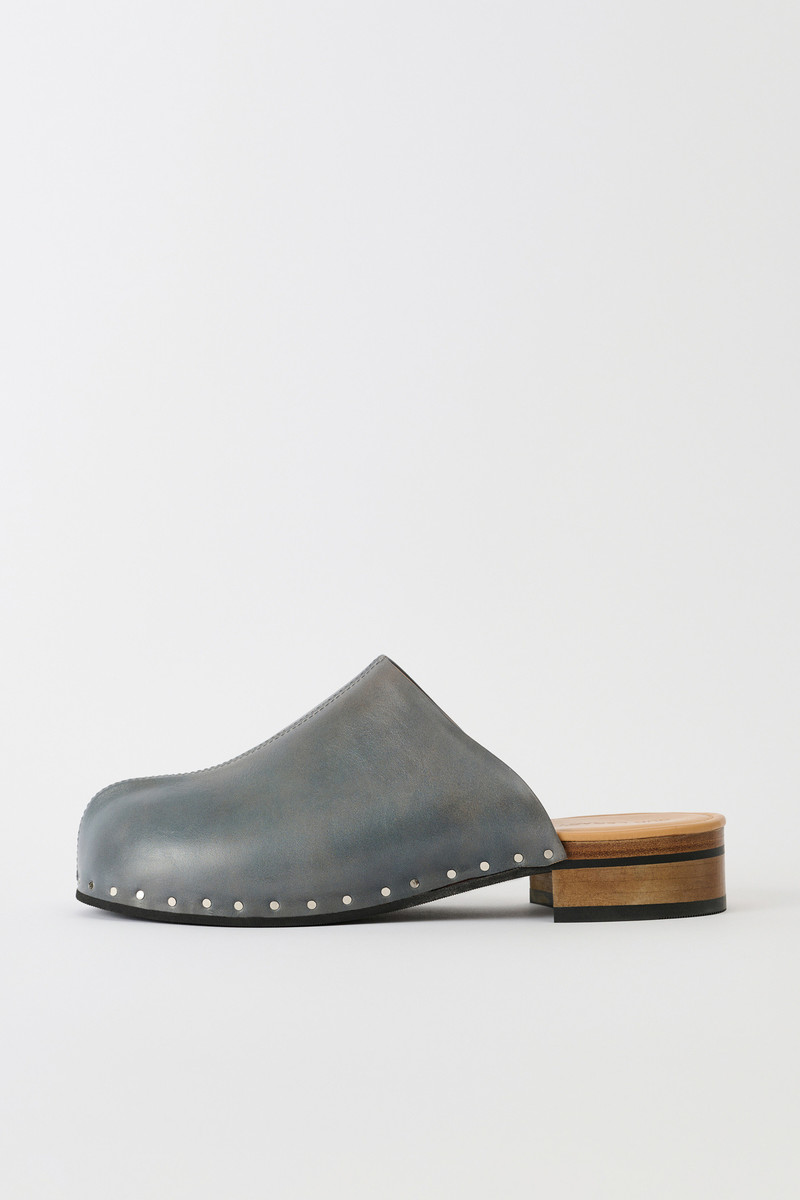 Naoto Clog Deep Sky Leather 1