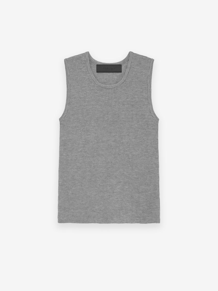 Womens Waffle Tank - 1