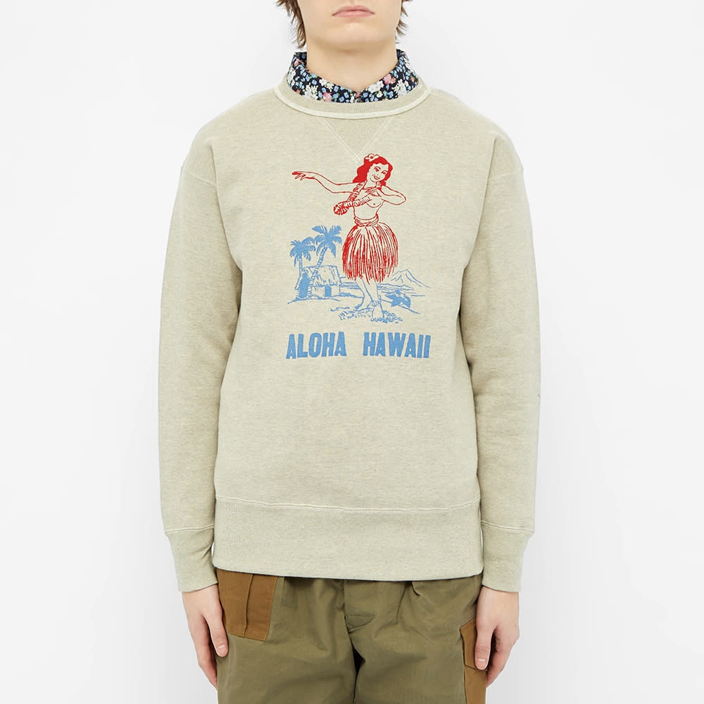 The Real McCoy's Aloha Hawaii Crew Sweat - 3