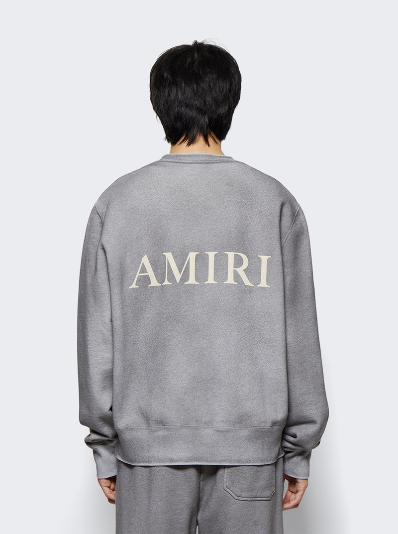 Aged Puff Logo Crewneck Grey 5