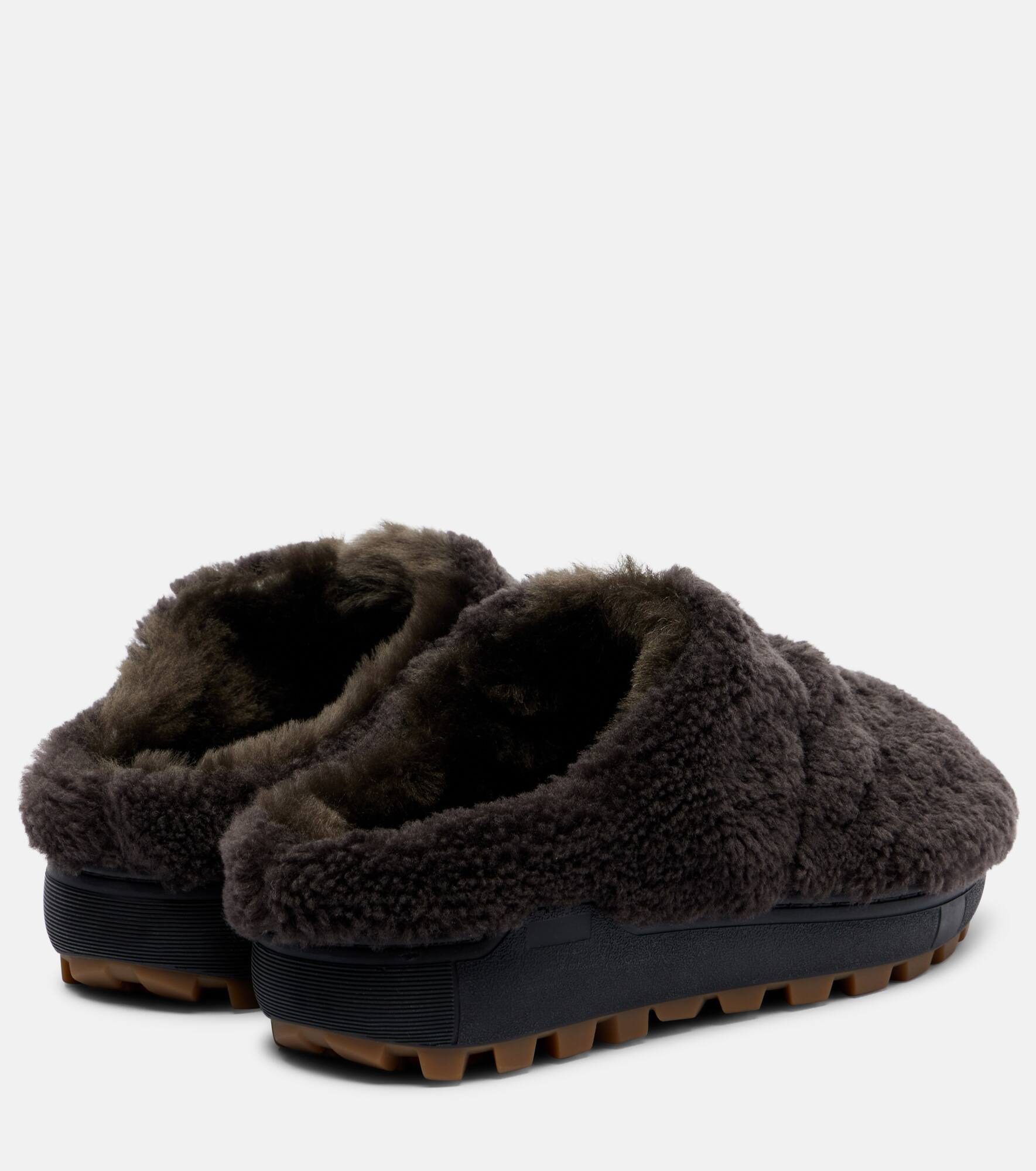 Chamonix shearling clogs - 2