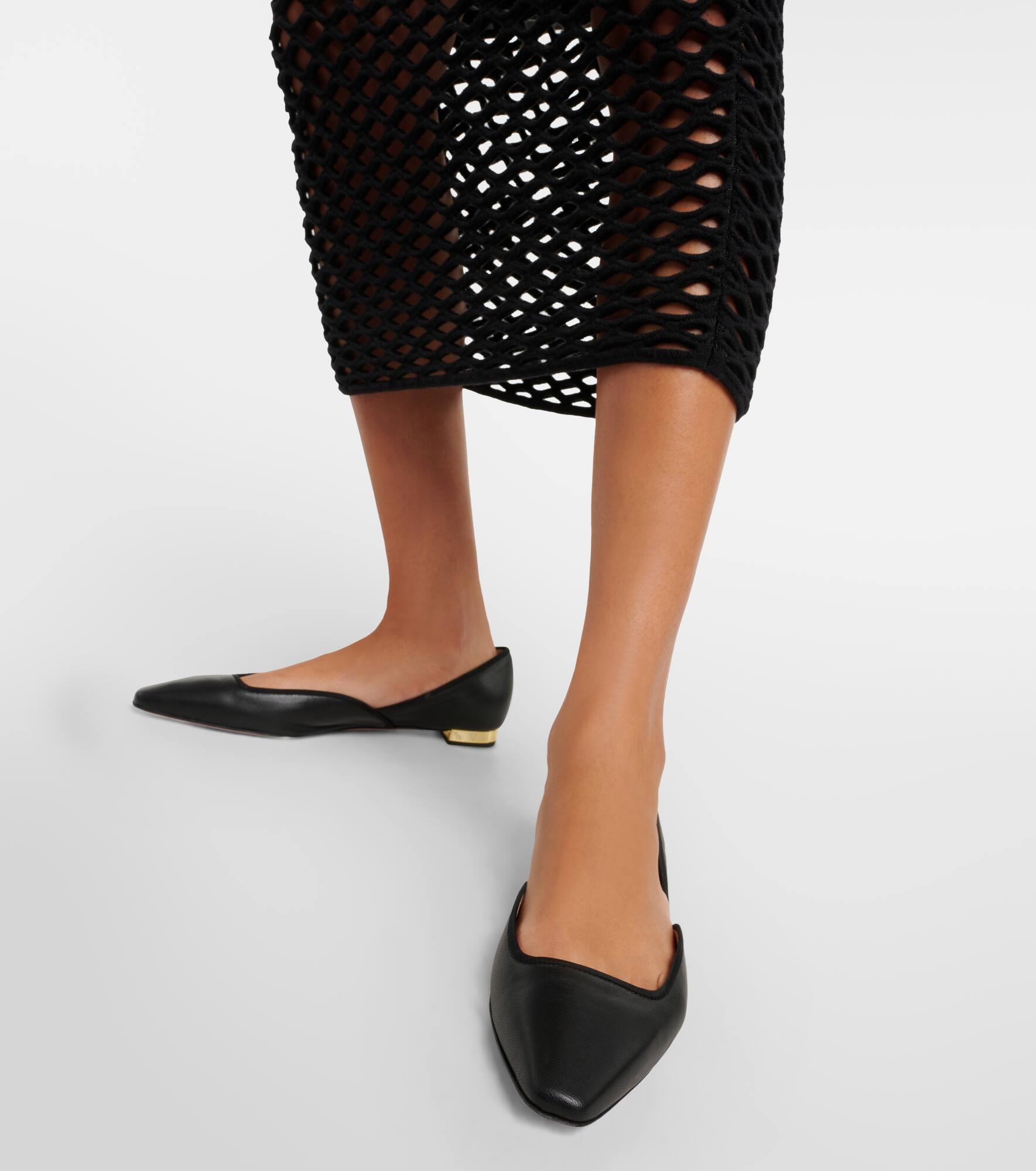 Maia leather ballet flats - 7