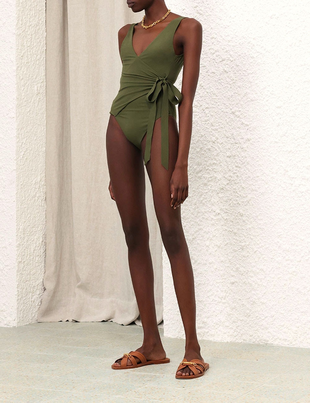 SEPARATES SCULPT WRAP TIE 1PC - 3