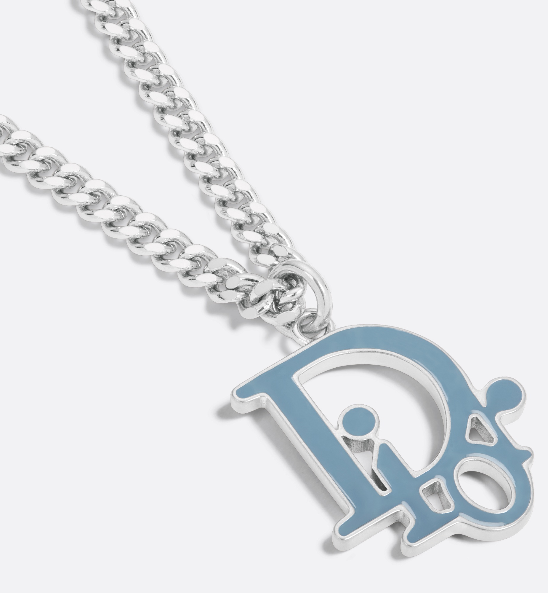 Dior Oblique Pendant Necklace - 3