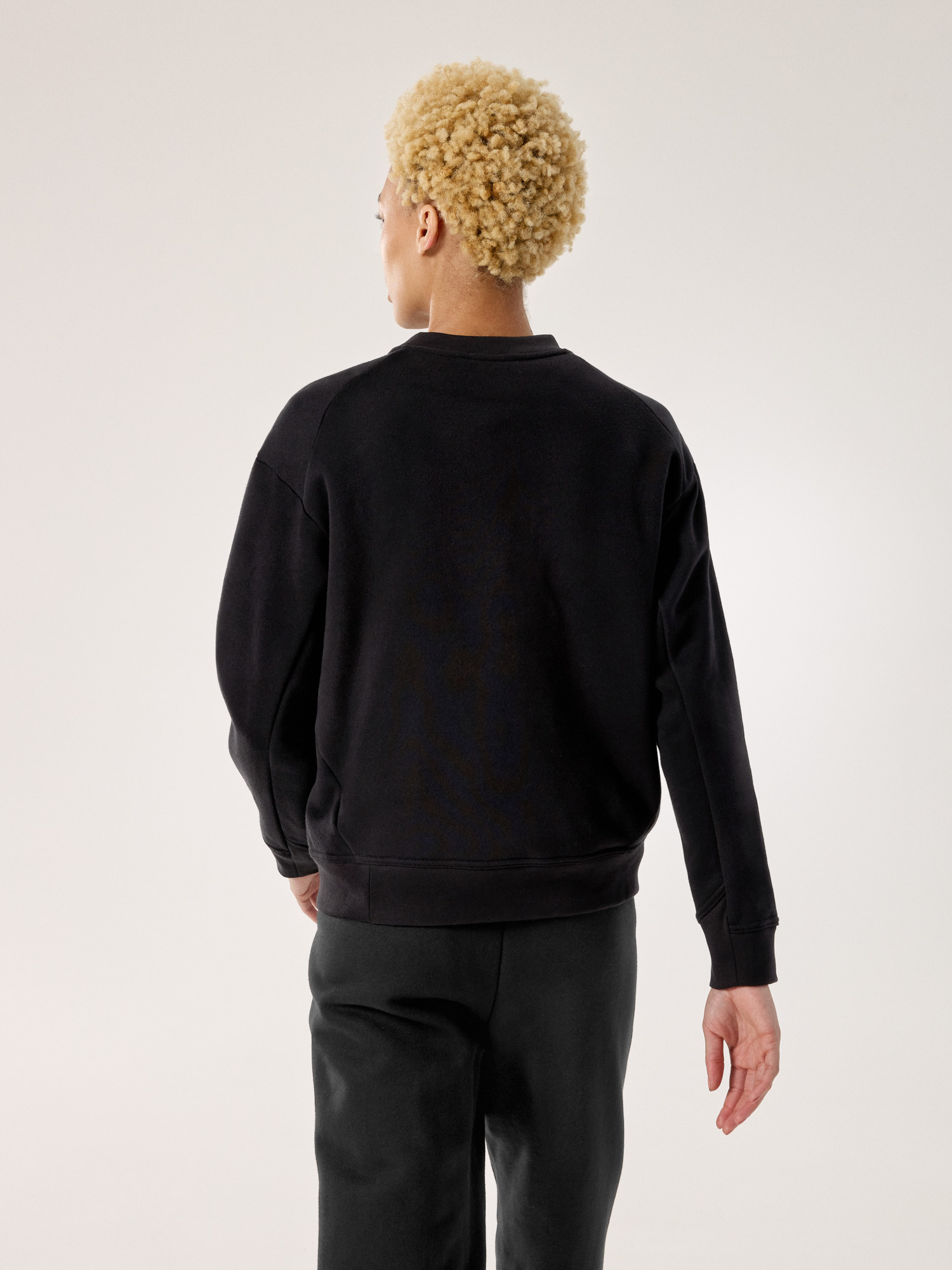 Emblem Fleece Crew Neck Pullover - 5