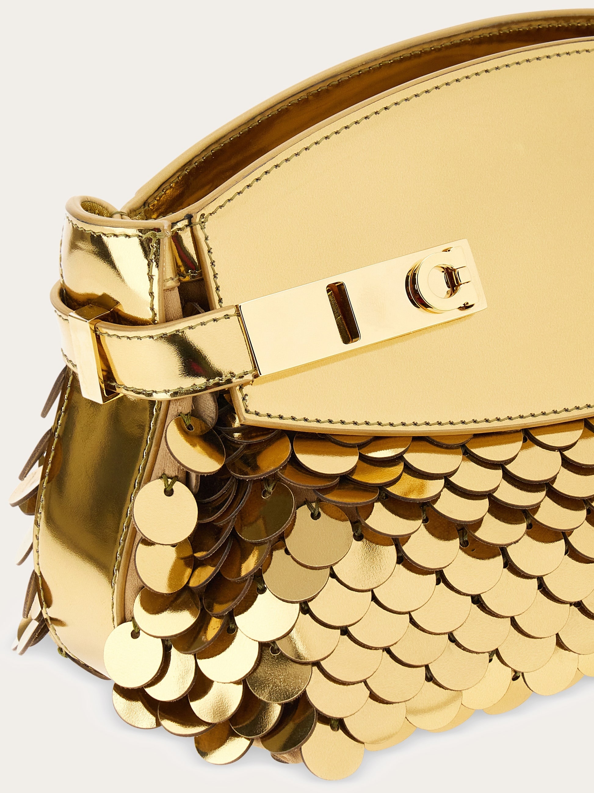 Hug handbag with sequins (S) - 8
