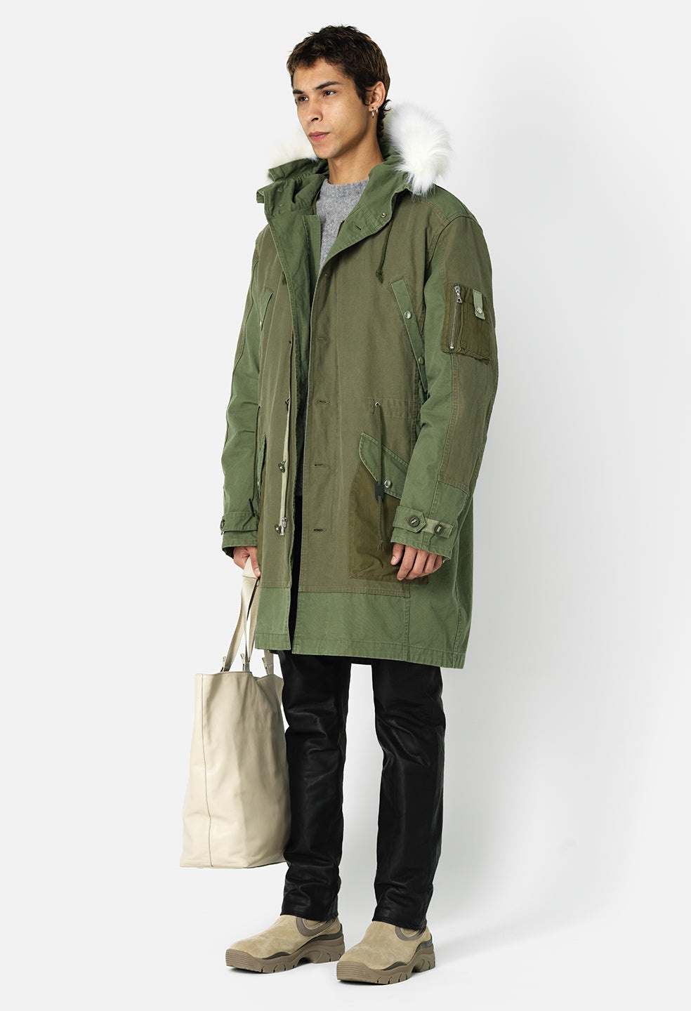 PANELED N-3B JACKET - 4