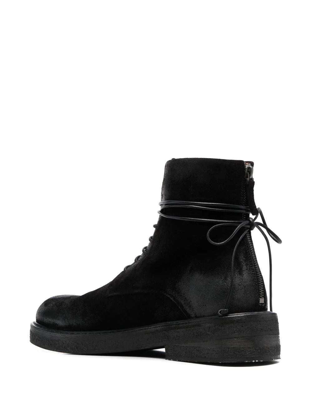 Wig lace-up ankle boots - 3