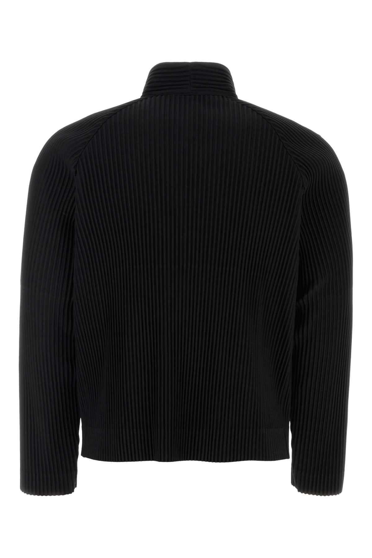 Homme Plisse' Issey Miyake Men Black Polyester Cardigan - 2