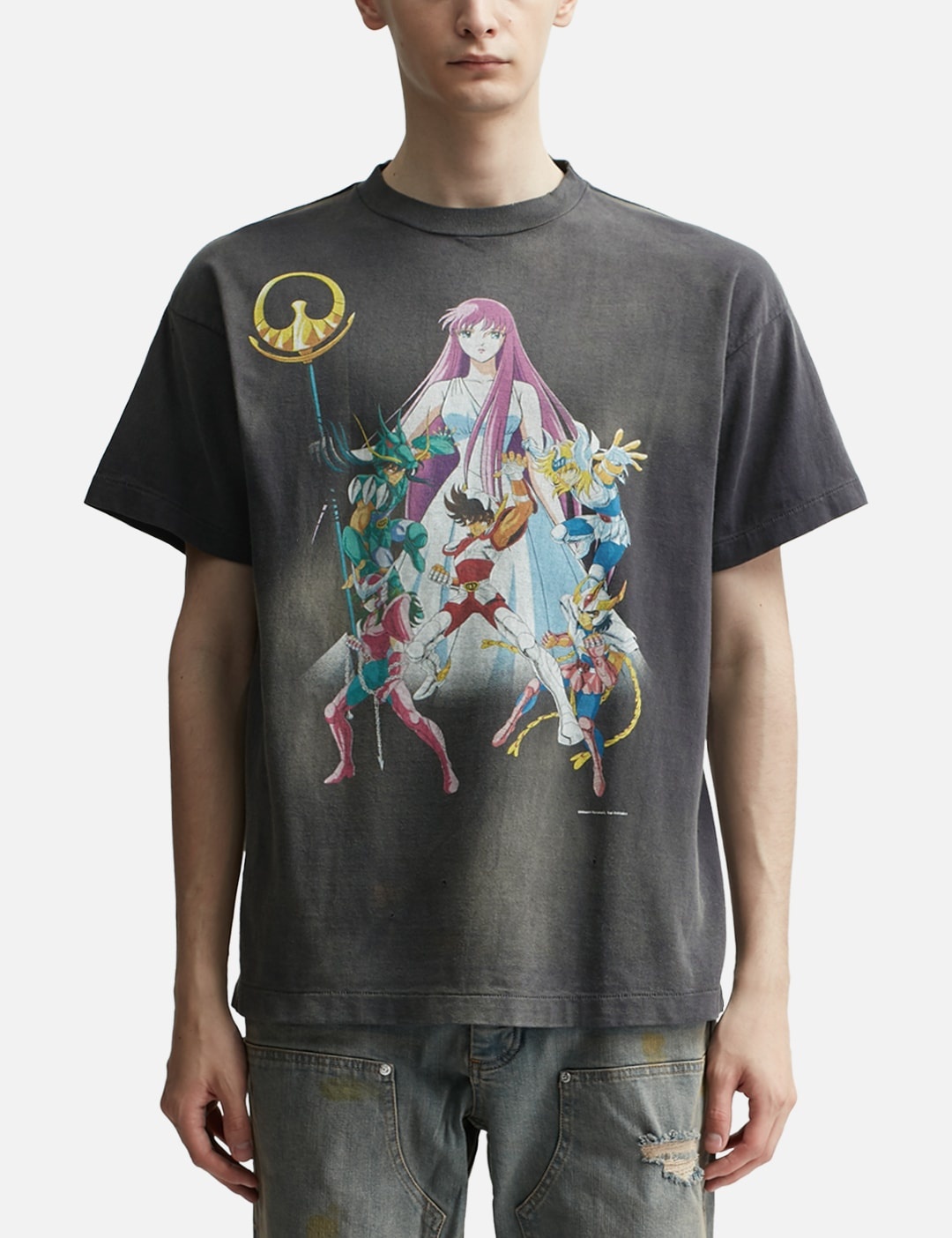 SAINT M×××××× SAINT MICHAEL × SAINT SEIYA SHORT SLEEVE T