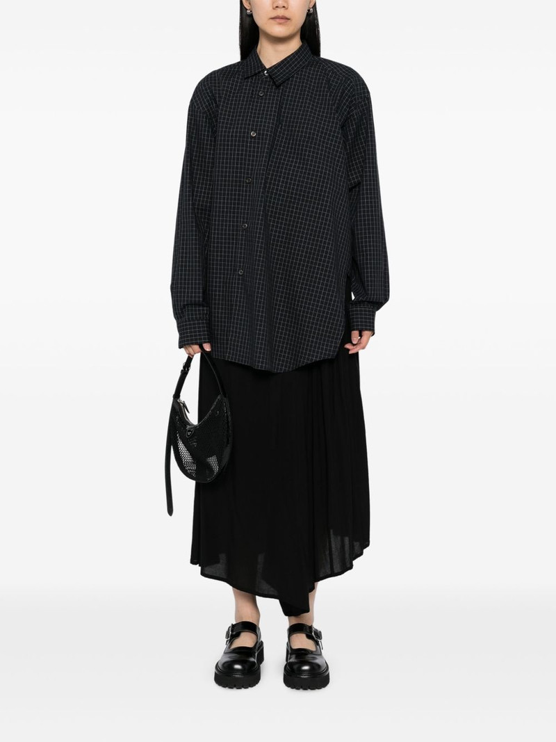 BLACK COMME des GARÇONS checked shirt outlook